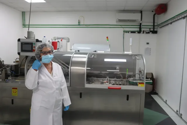 Production line equipment in the Srebrenik facility